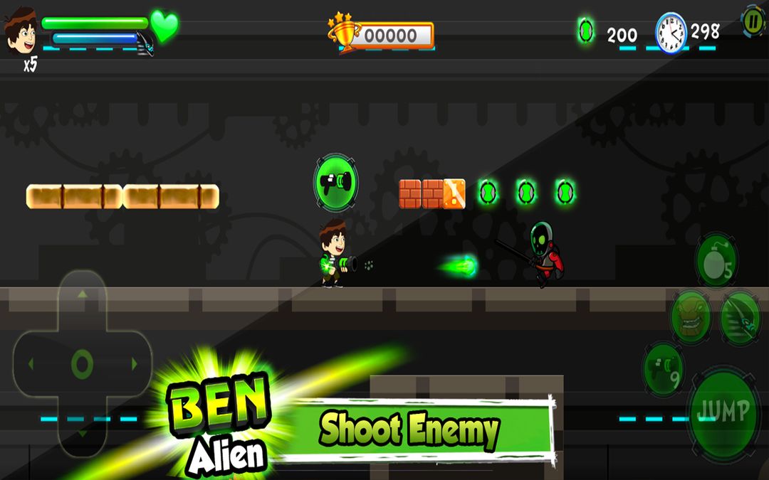 👽 Ben Super Ultimate Alien Transform screenshot game