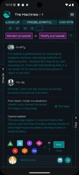 PUM Companion RPG Storytelling ภาพหน้าจอเกม