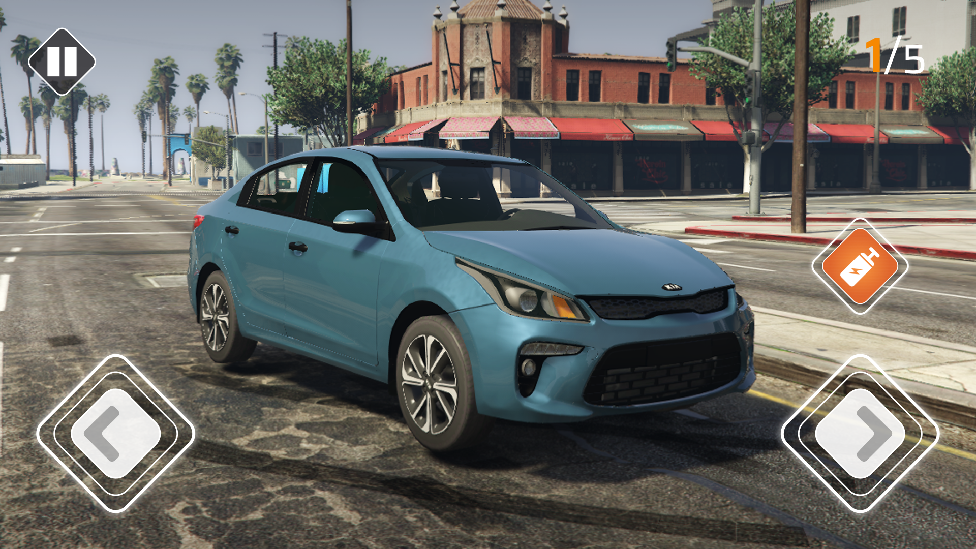 Captura de Tela do Jogo Car Simulator Kia: City Drive