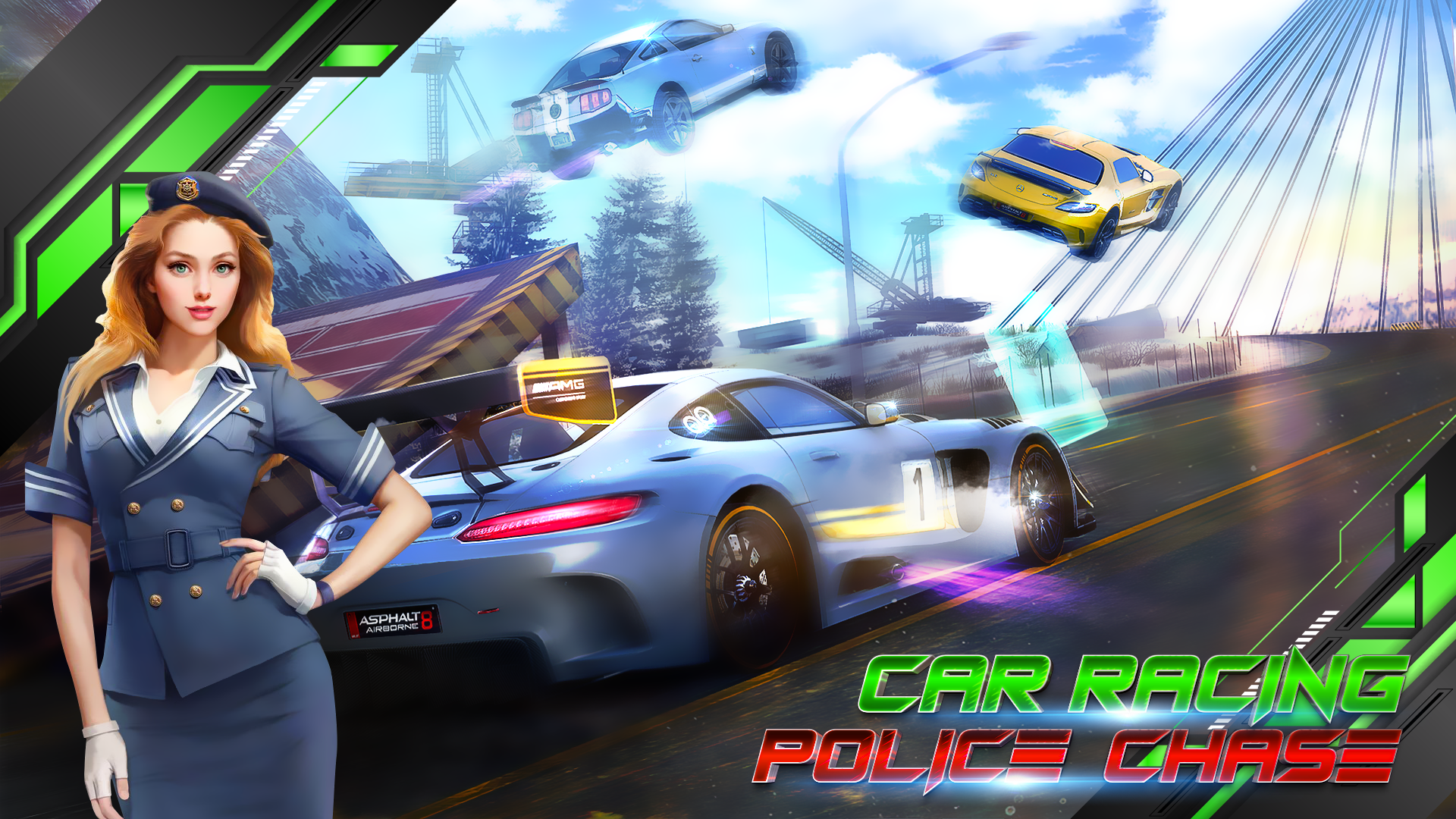 jogos de carros policia 3d versão móvel andróide iOS apk baixar  gratuitamente-TapTap