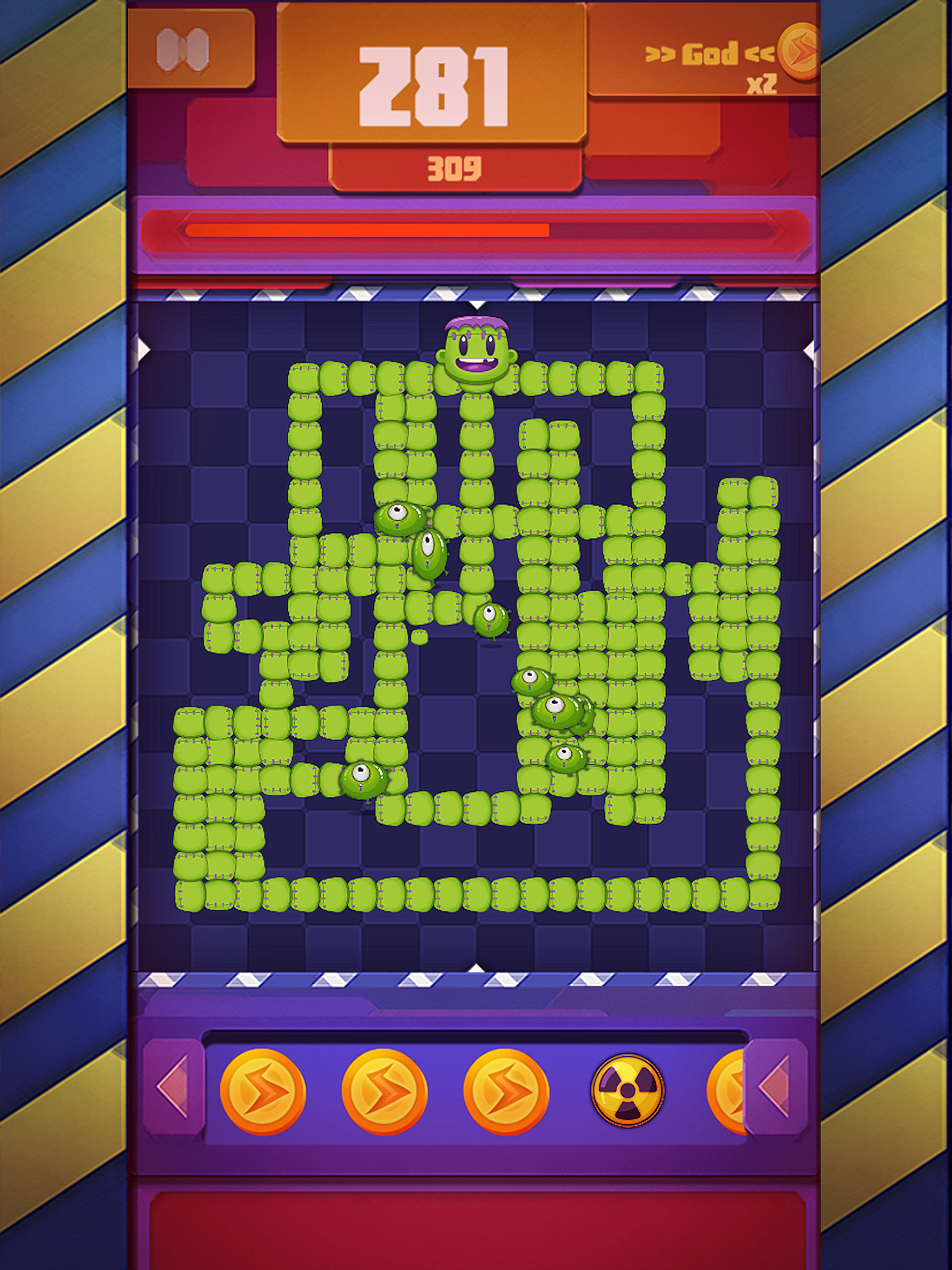 CrawlingWorm Game Screenshot