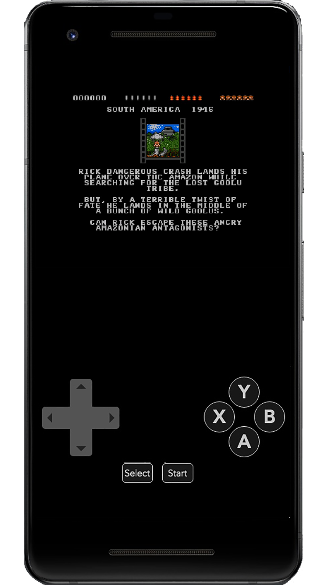 Rick Dangerous Game Screenshot