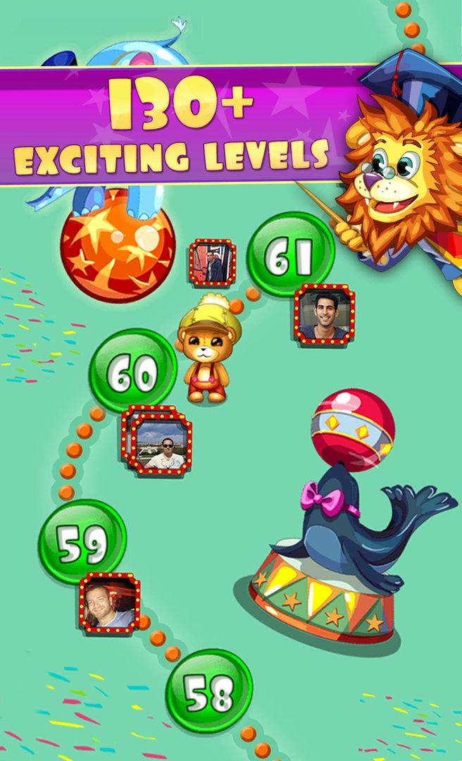 Carnival Story Bubble Shooter screenshot game