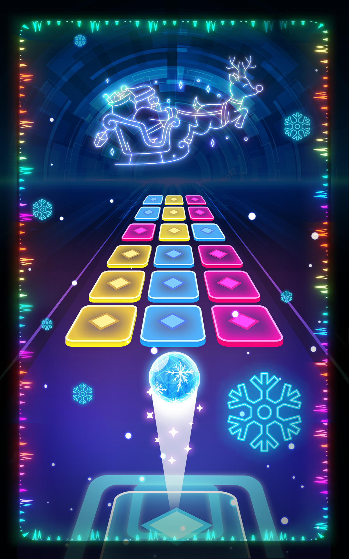 Color Hop 3D - Music Game Game Screenshot