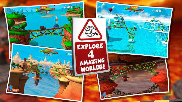 Bridge Builder Simulator - Real Road Construction Sim Game Screenshot
