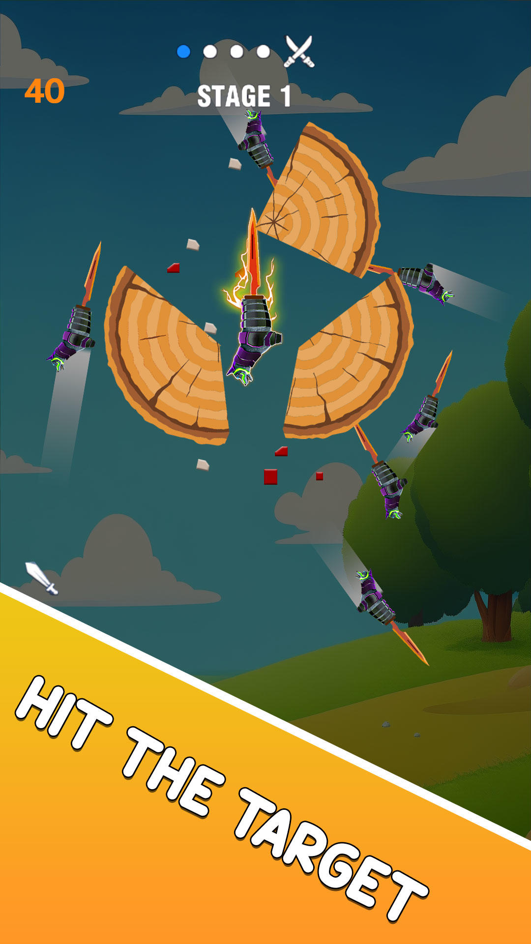 Knife Hit Game 2023 Hit Knife mobile android iOS apk download for  free-TapTap