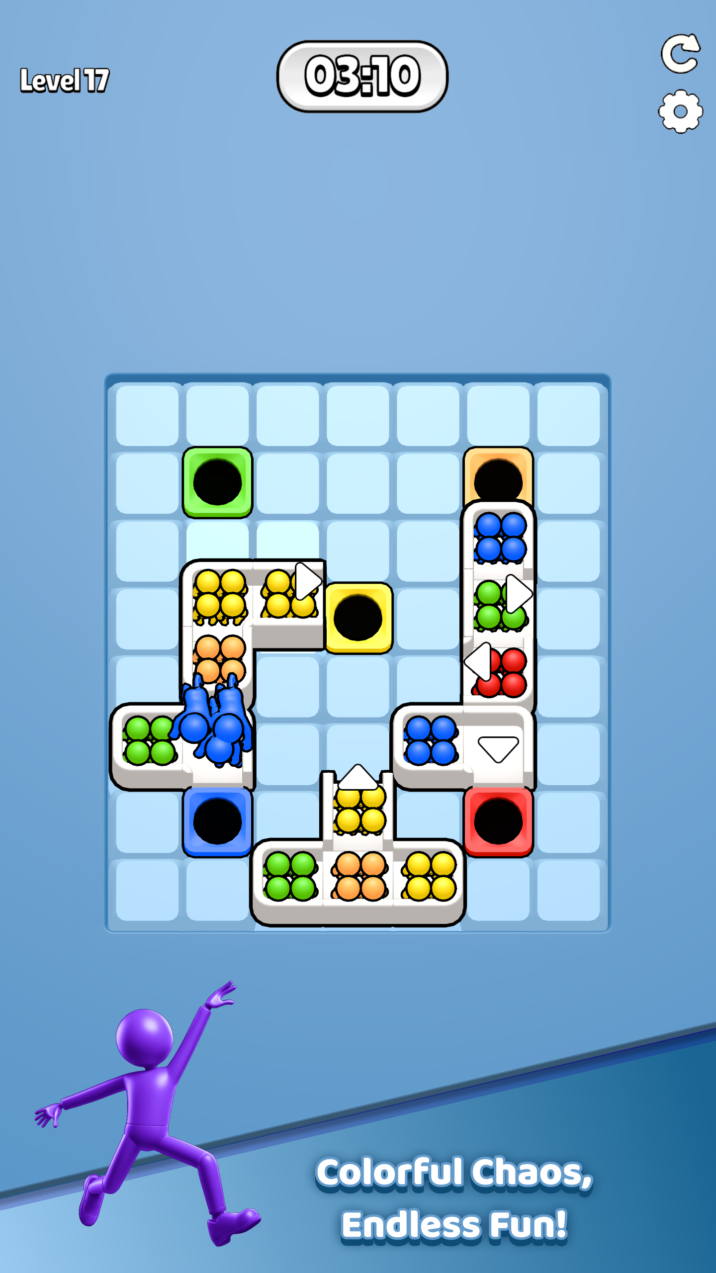 Block Rescue Jam Game Screenshot