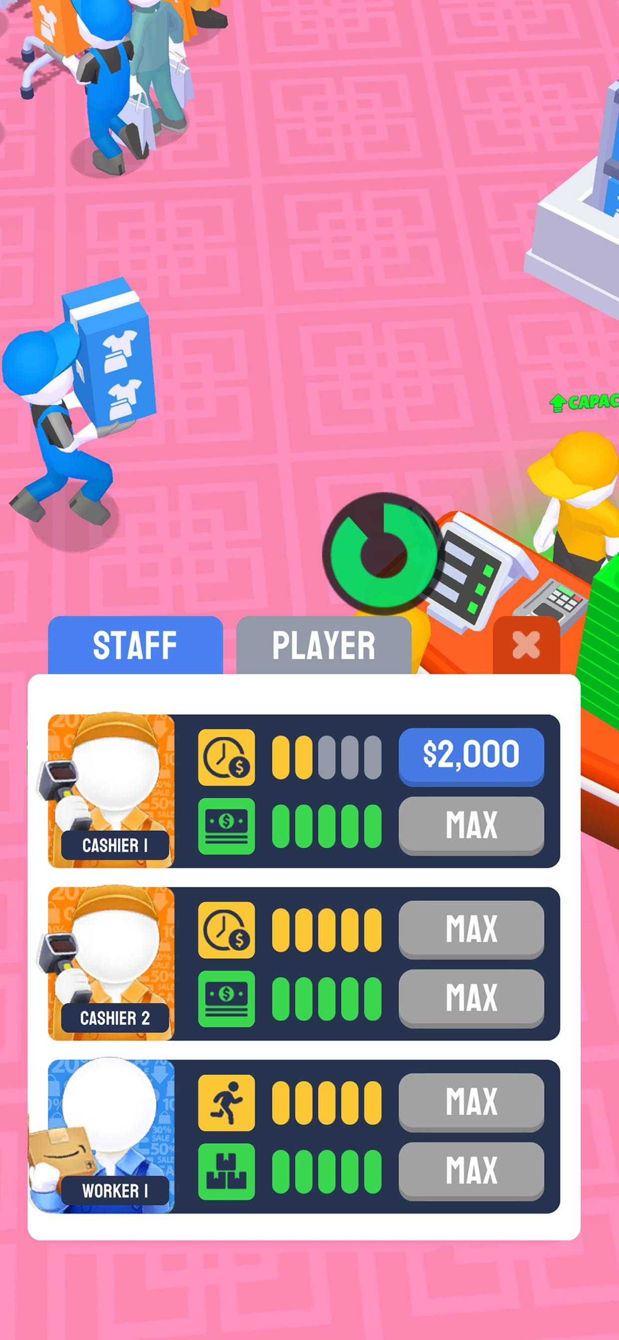 Screenshot of My Mini Mall: Mart Tycoon Game