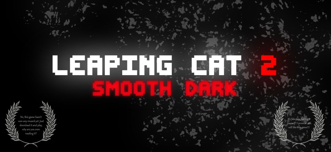 Leaping Cat 2 - Smooth Dark 게임 스크린 샷