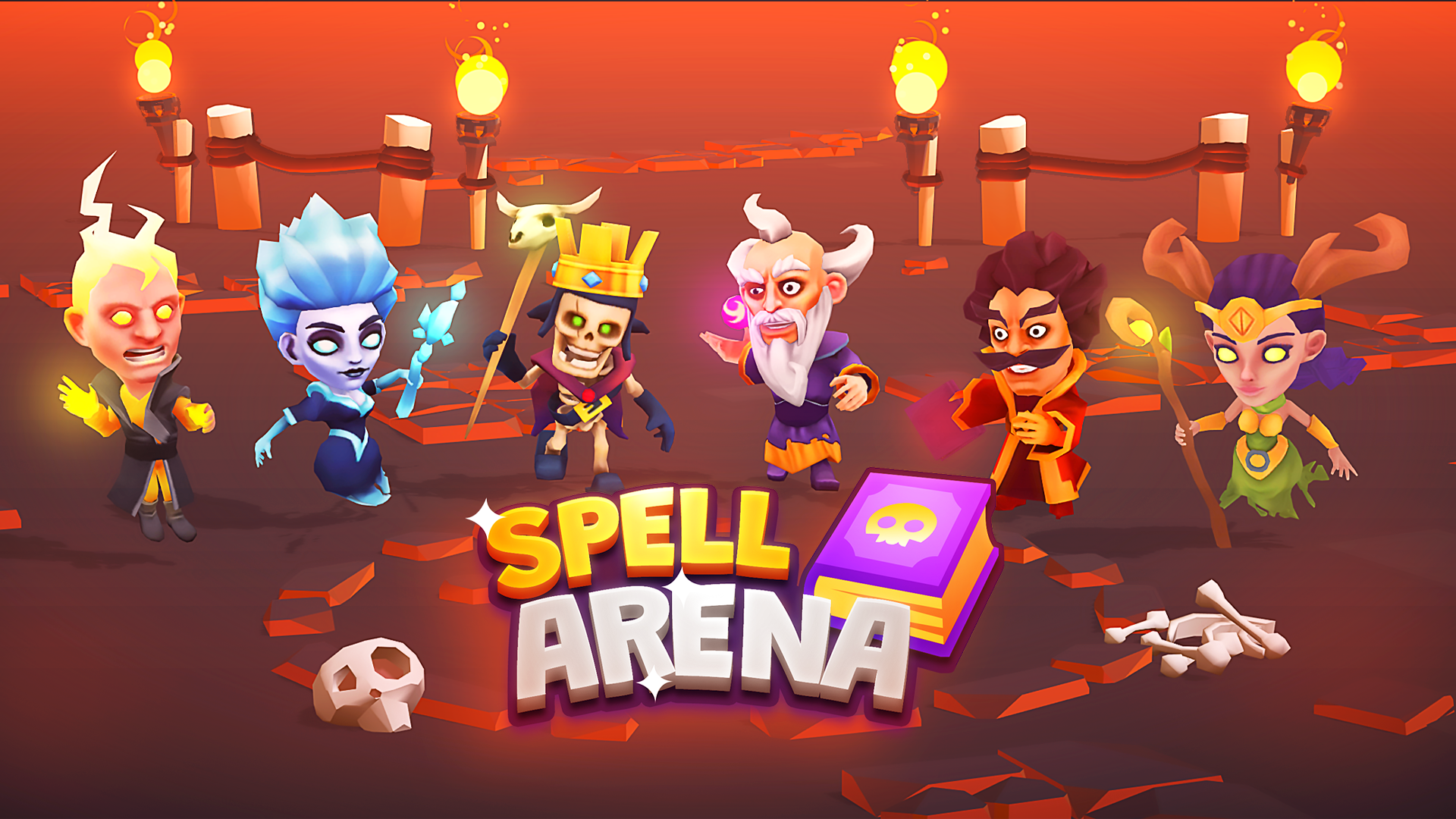 Spell Arena: Battle Royale 게임 스크린 샷