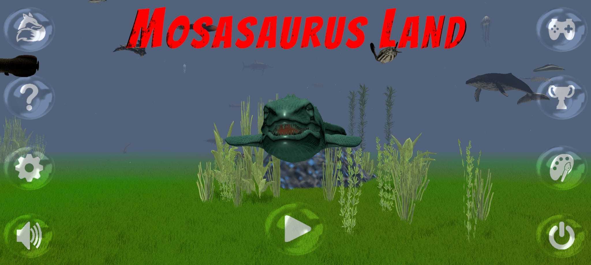 Captura de Tela do Jogo Mosasaurus Land 3D