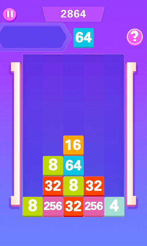 新2048 게임 스크린샷