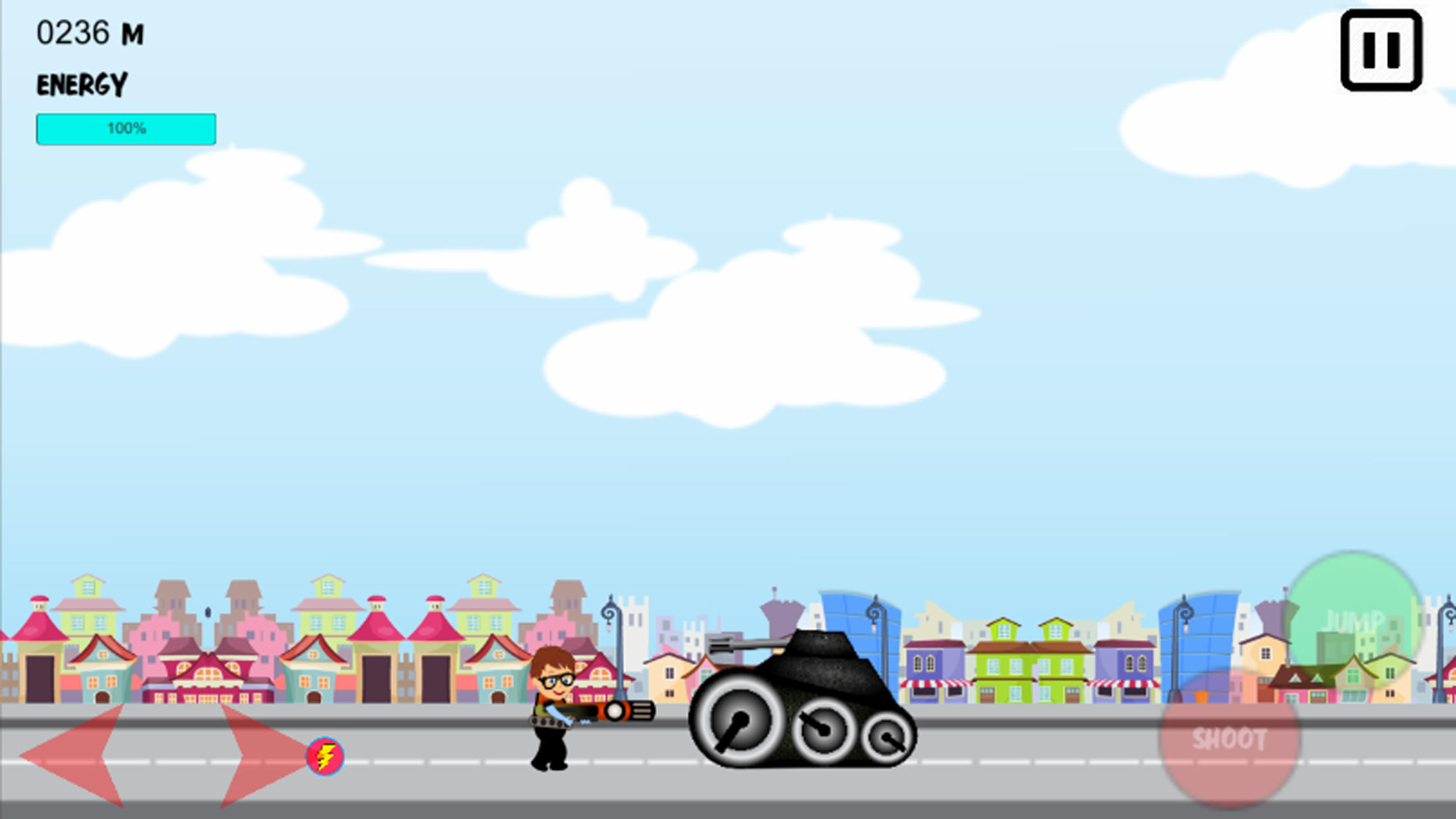 Captura de Tela do Jogo Shooting Down Adventure