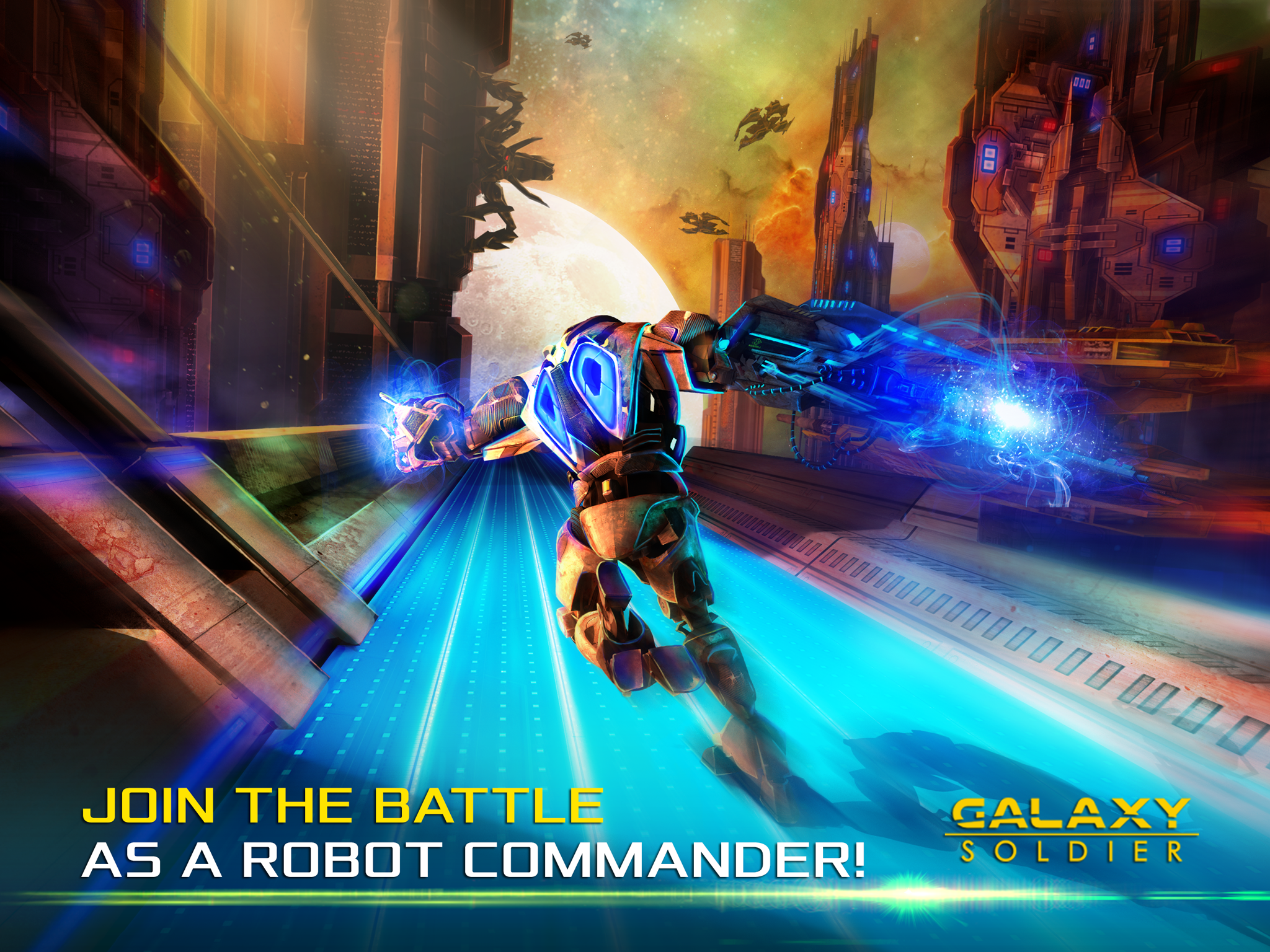 Galaxy Soldier - Alien Shooter Game Screenshot
