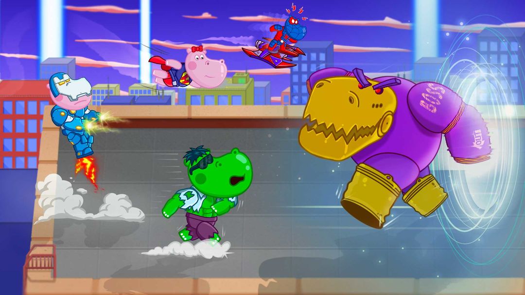 Screenshot of Kids Superheroes: Adventures