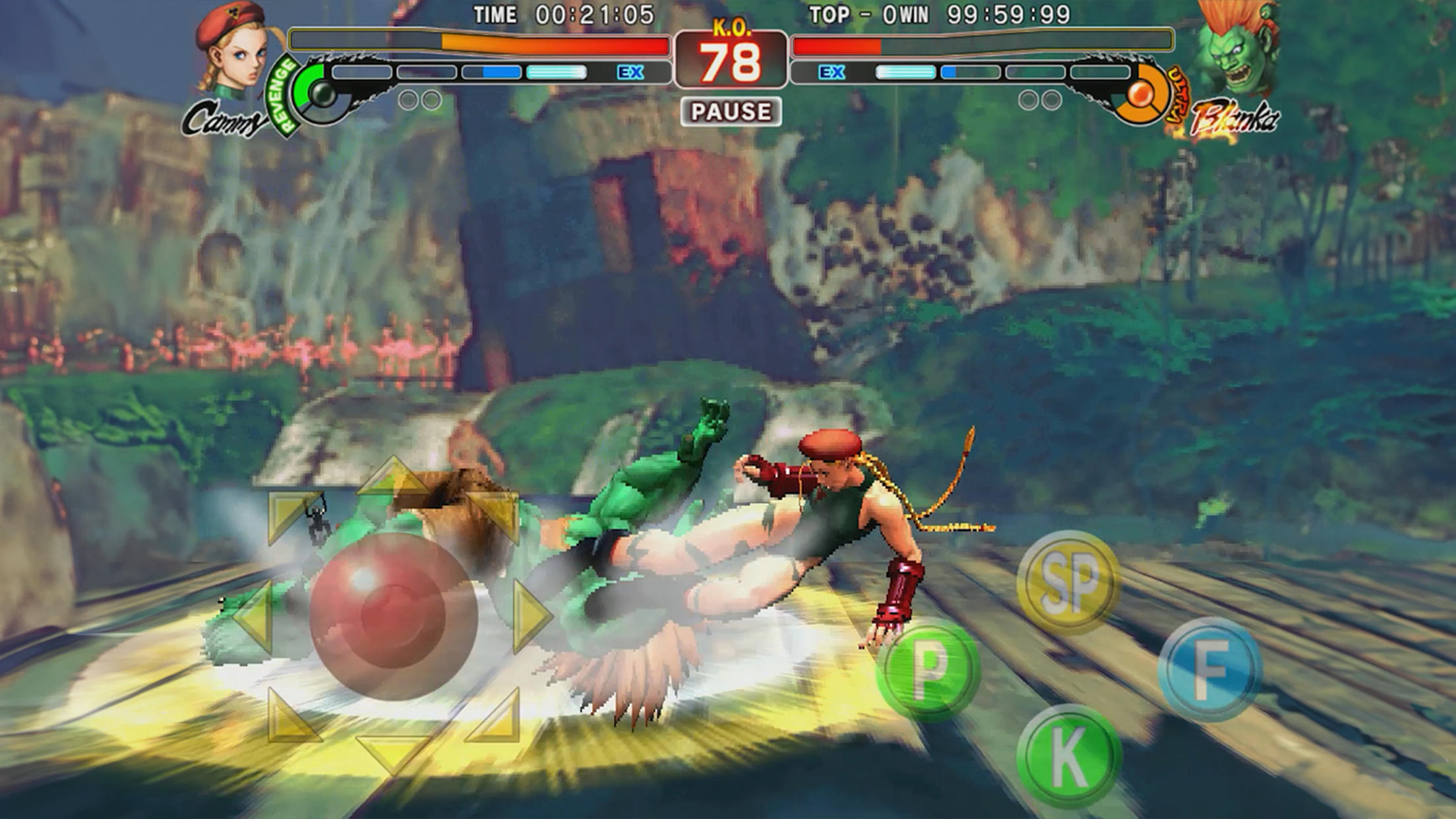 Street Fighter IV CE NETFLIX Game Screenshot