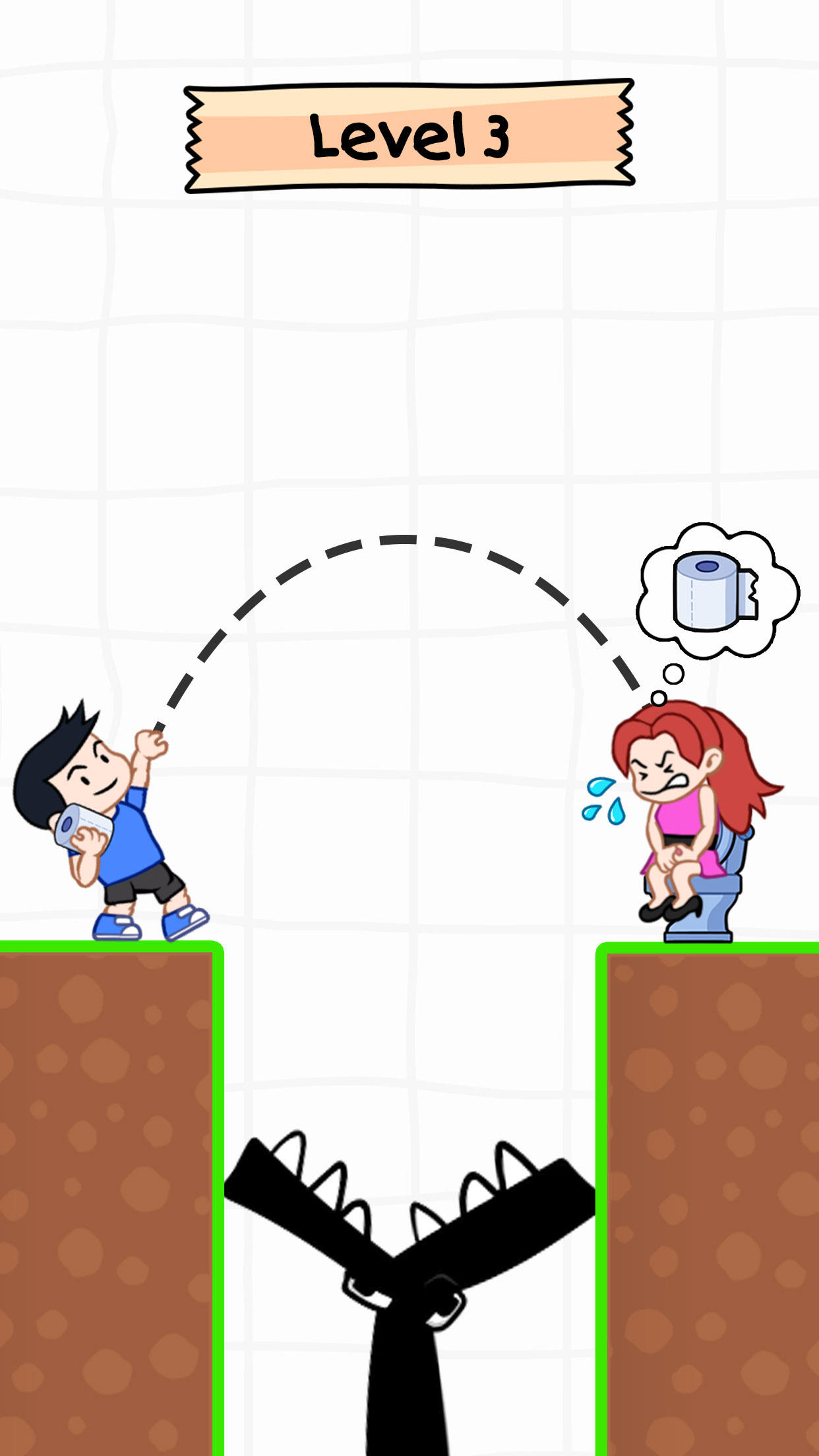 Throwmasters: Toilet Puzzle Game Screenshot
