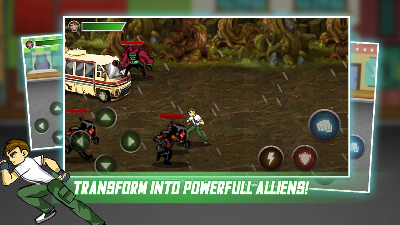 Screenshot 1 of Kid Hero Transform - уличная драка с инопланетянами 1.5