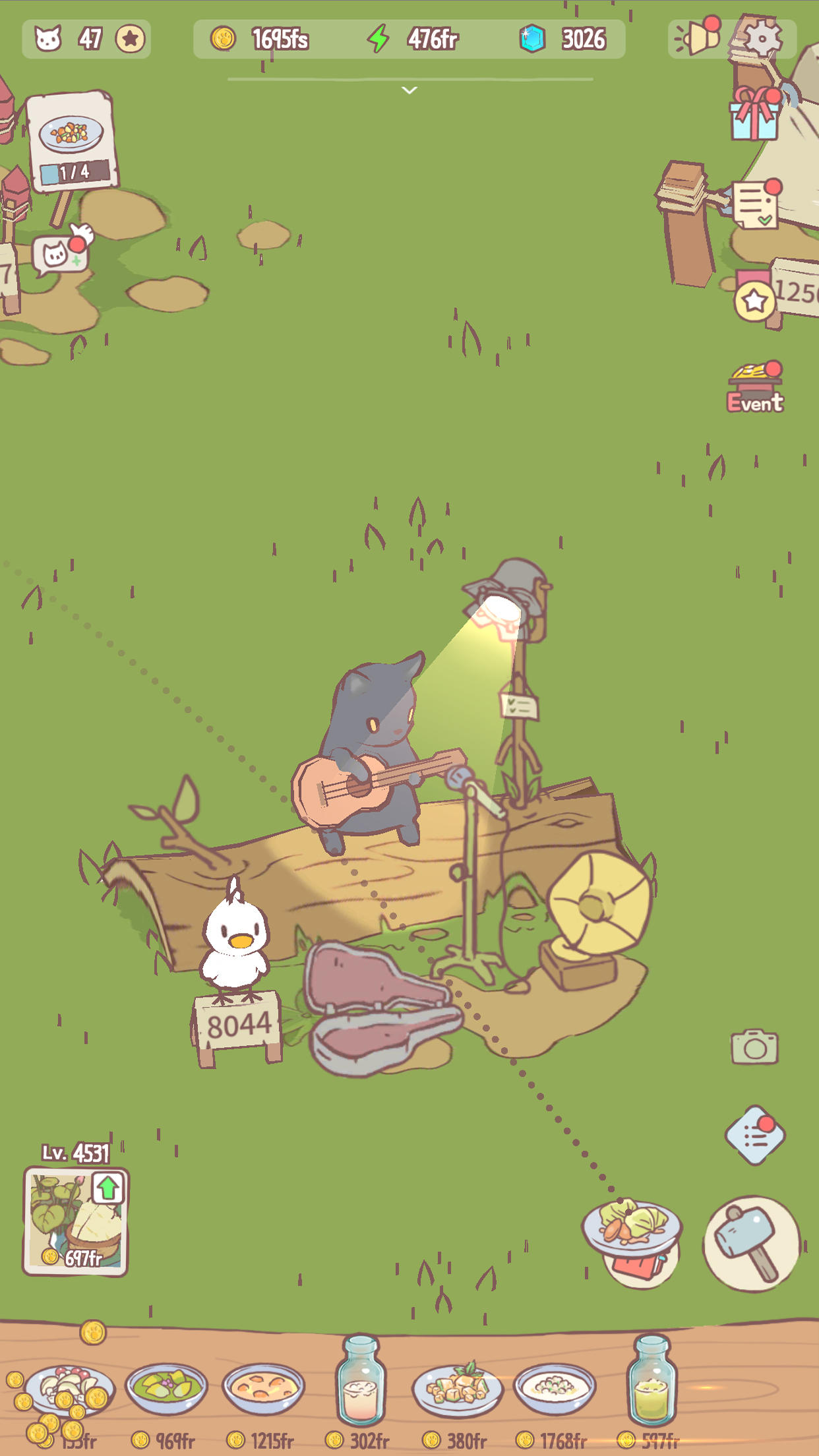 Cats & Soup Netflix Edition Game Screenshot