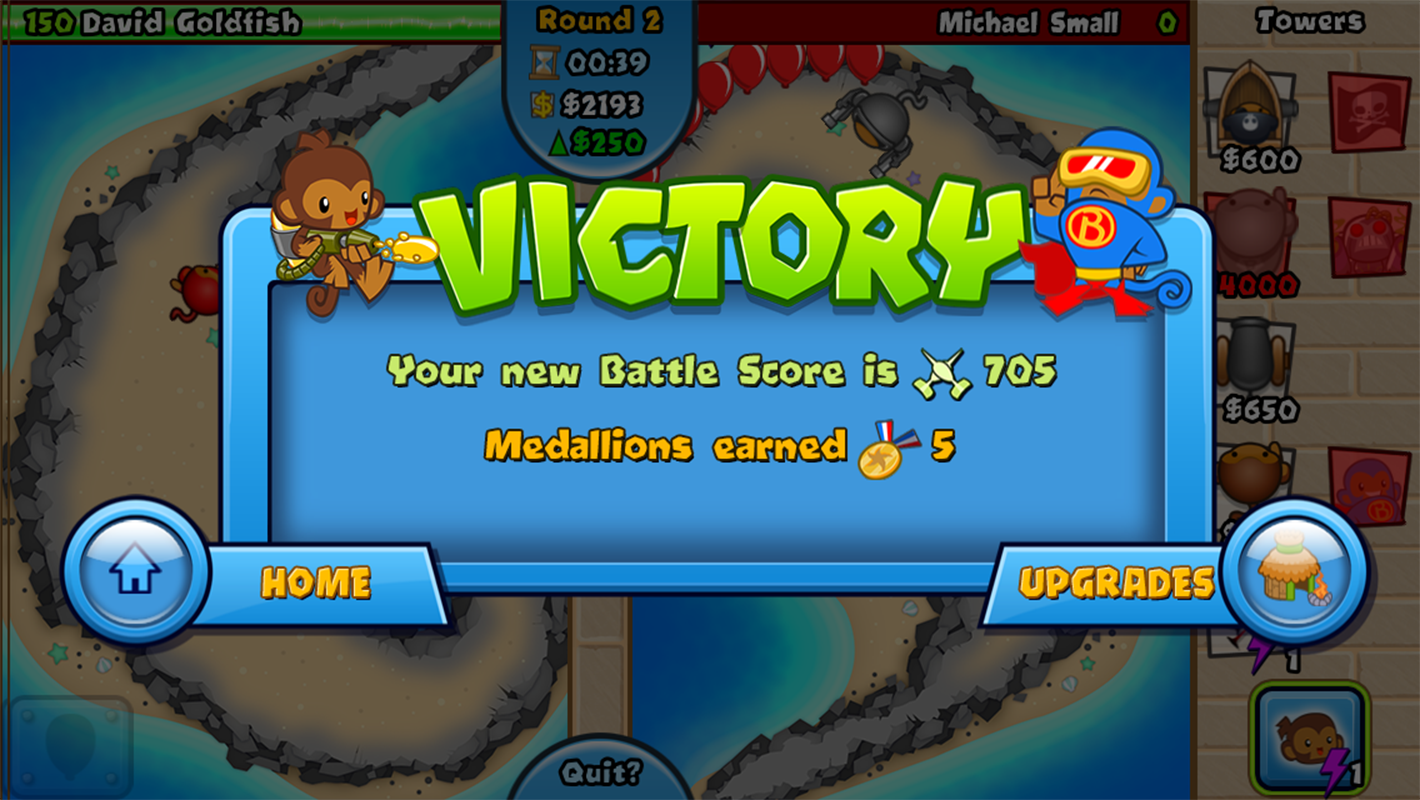 Bloons TD Battles Game Screenshot