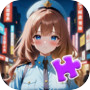 Anime Girl Jigsaw:Officer