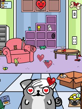 Virtual Pet Pugs Dog Collector Game Screenshot