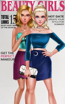 Fashion Star Celebrity Sister Game Screenshot