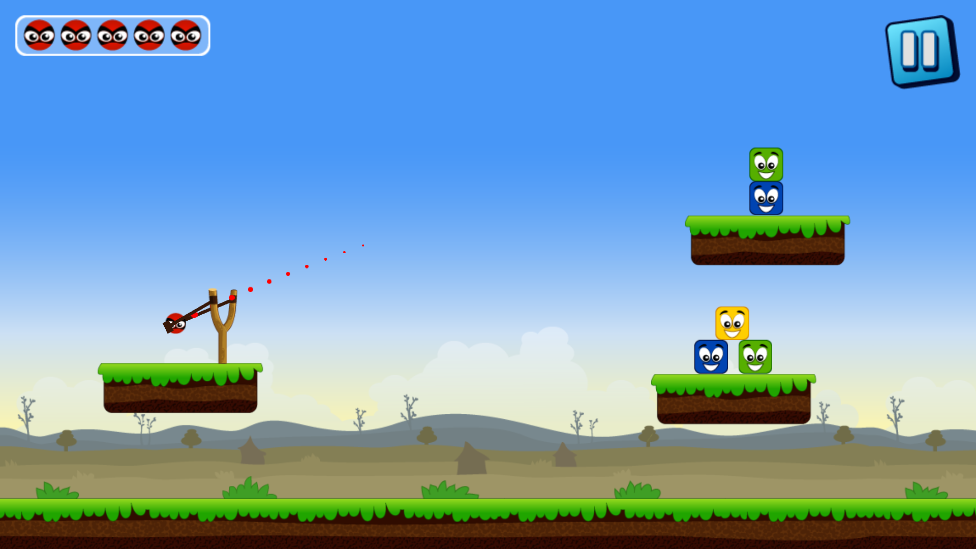 Knock Down ภาพหน้าจอเกม