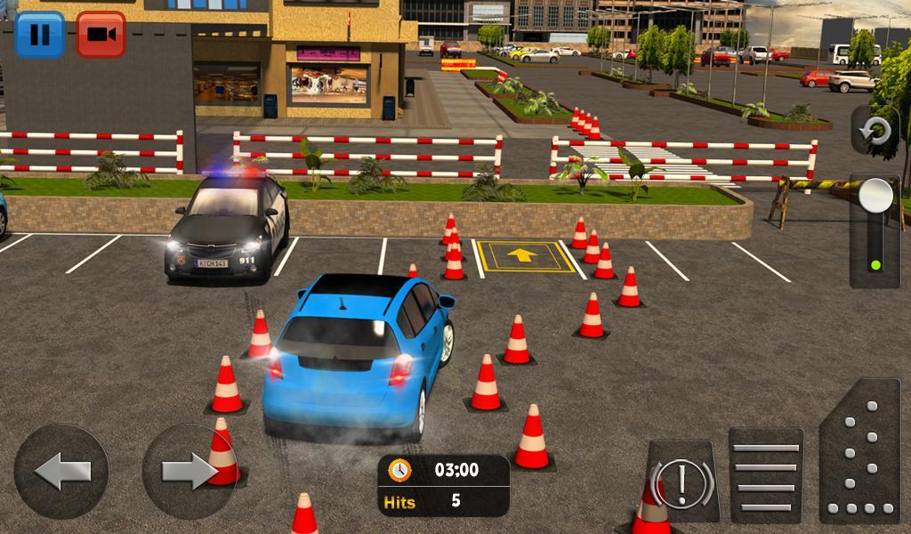 Modern Car Parking 2016 Game Screenshot