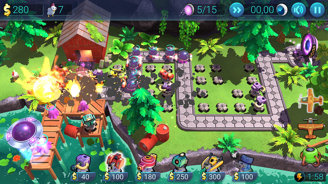 Screenshot 7 of Defenchick: tower defense 