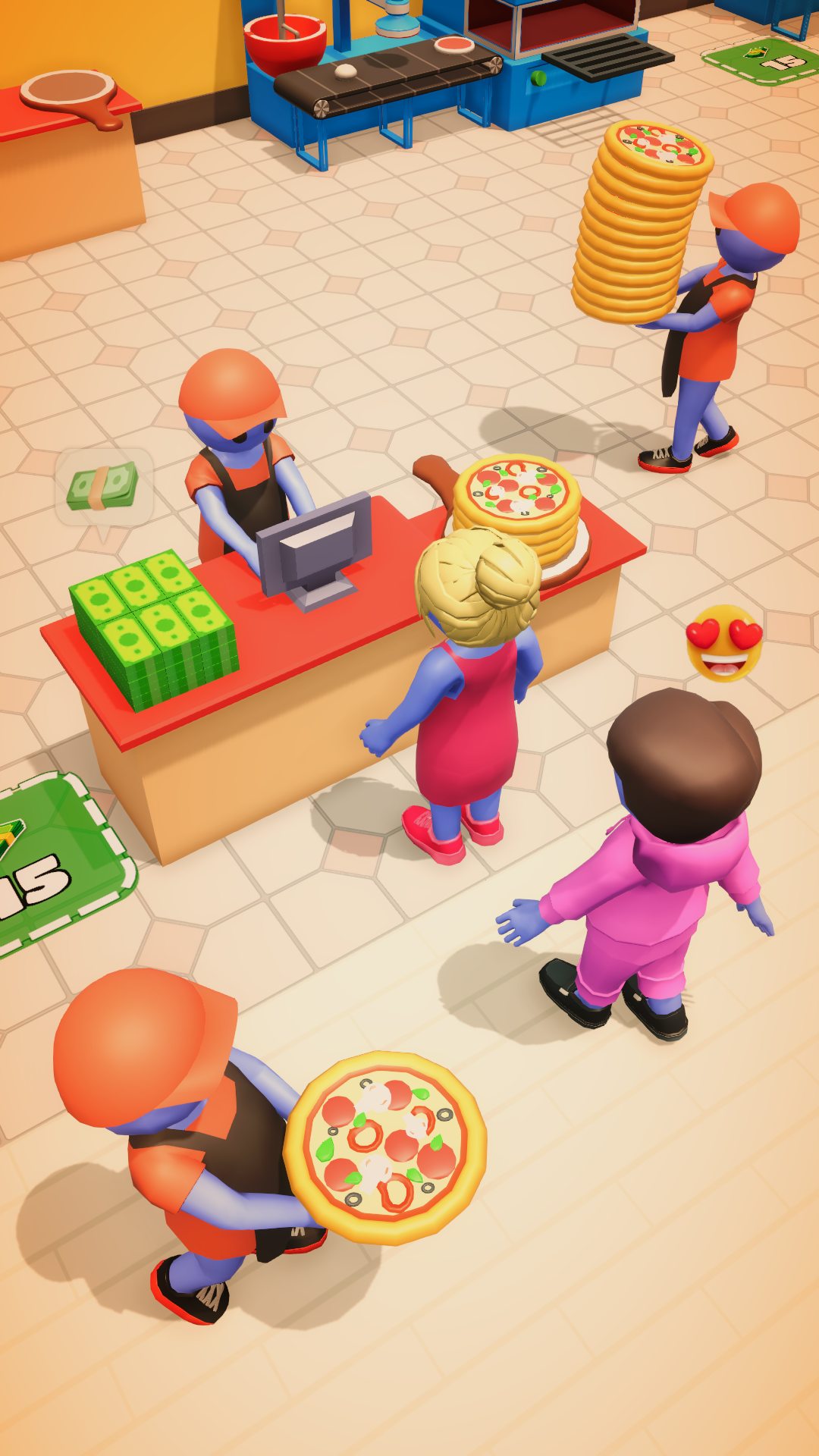 Pizza Shop: Idle Pizza Games 게임 스크린샷