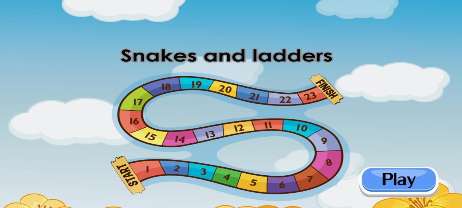 Cuplikan Layar Game Snakes And Ladders