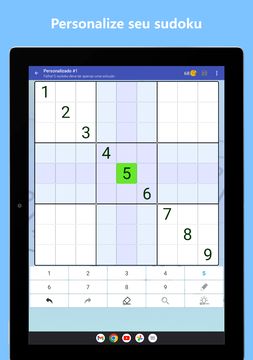 Captura de Tela do Jogo Sudoku - Quebra-cabeça