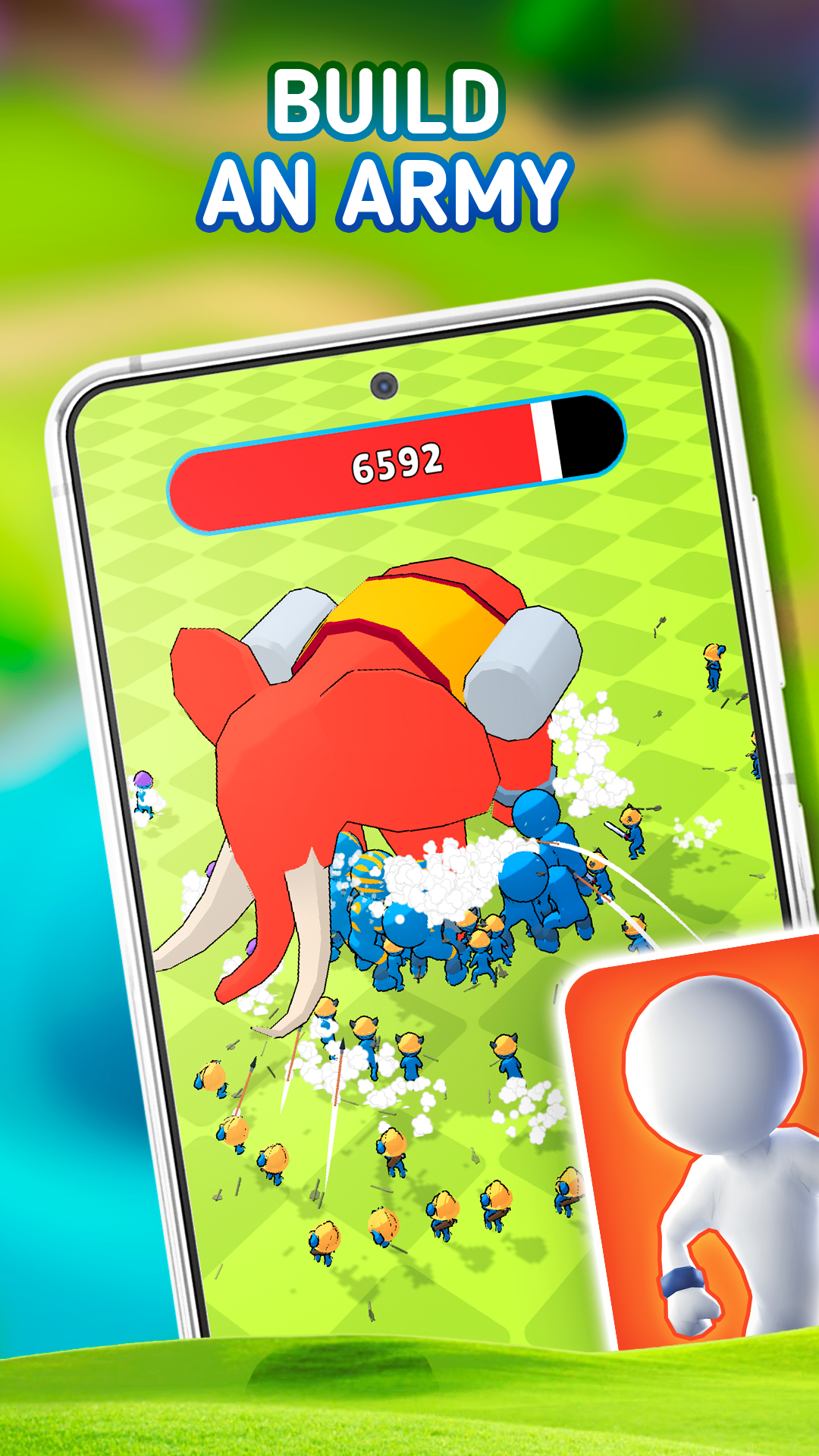 Скриншот игры Merge And Fight: Siege