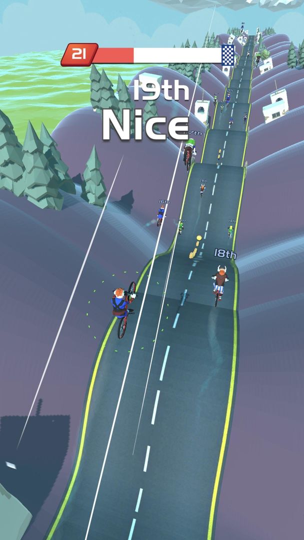 Bikes Hill 게임 스크린 샷