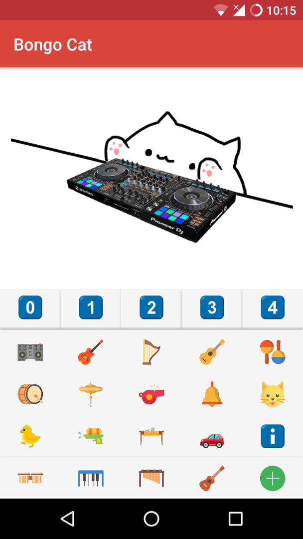 Bongo Cat - 乐器遊戲截圖
