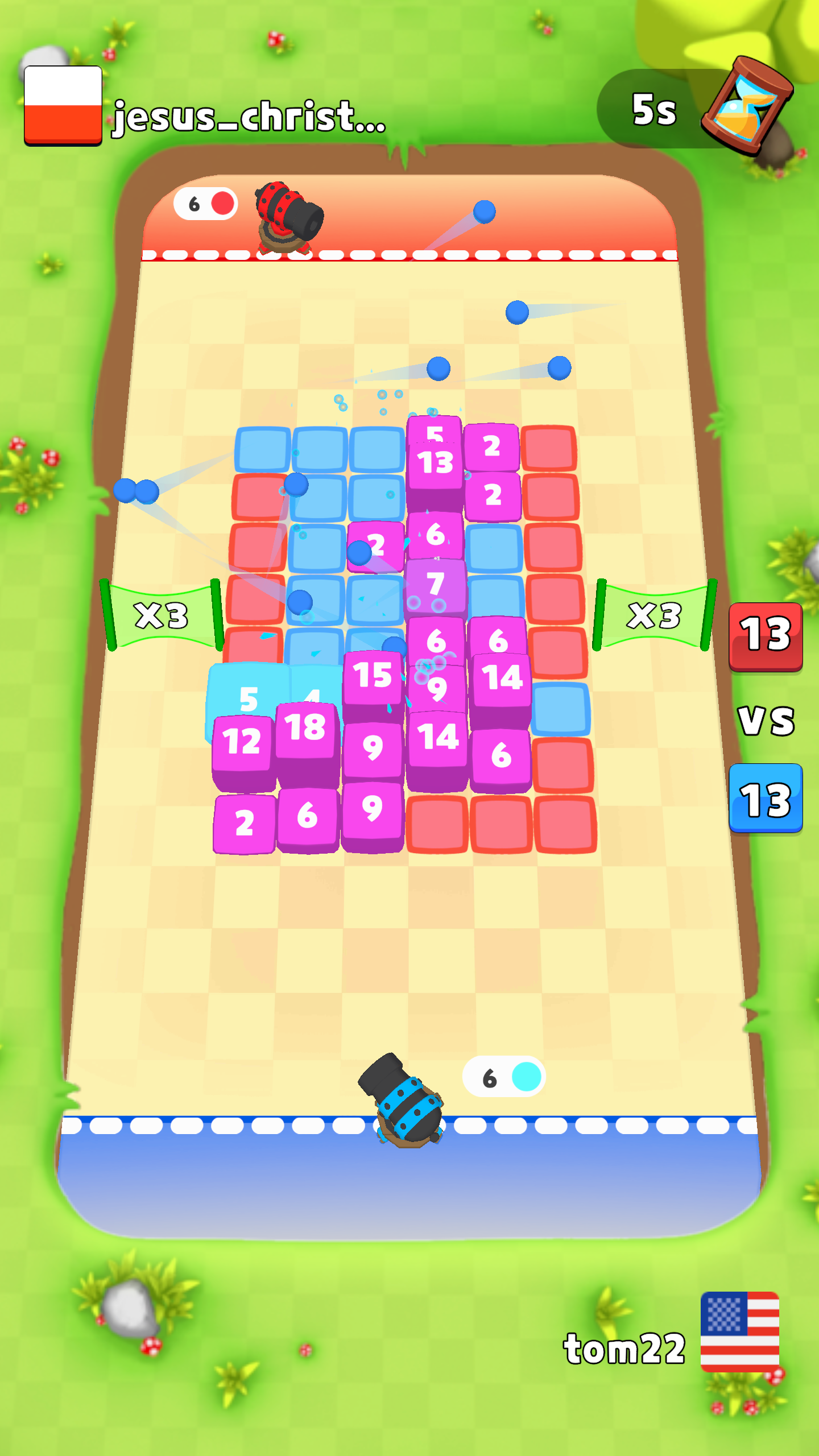 PinBall Wars - Brick Breaker Game Screenshot