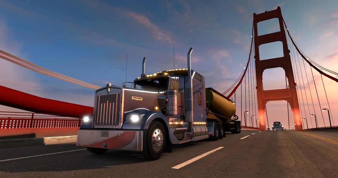 Euro Truck Driver 2 - Hard screenshot game