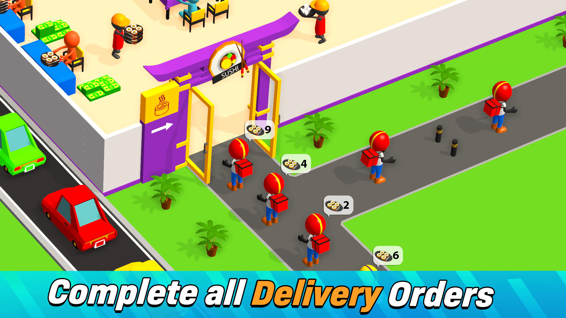 Captura de Tela do Jogo Sushi Cook!