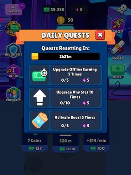 Super Crypto Miner Game Screenshot