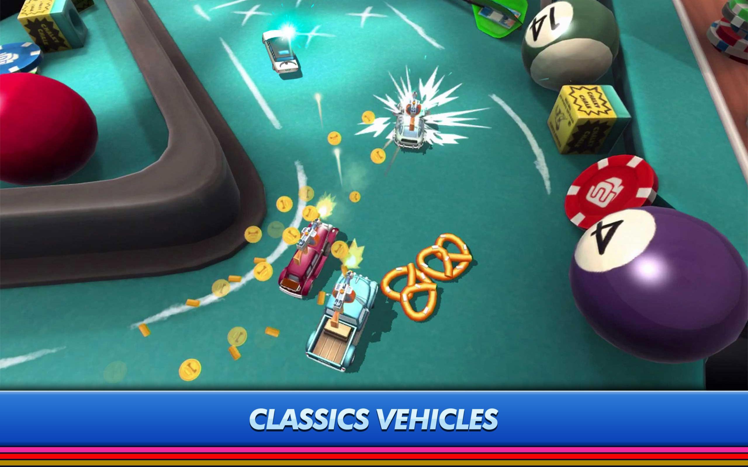 Micro Machines Game Screenshot
