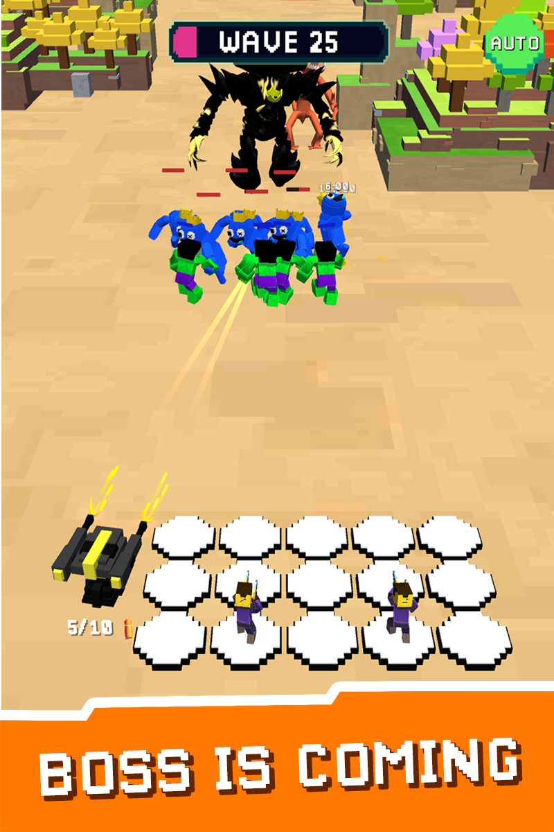 Superhero Craft: Merge Battle Game Screenshot