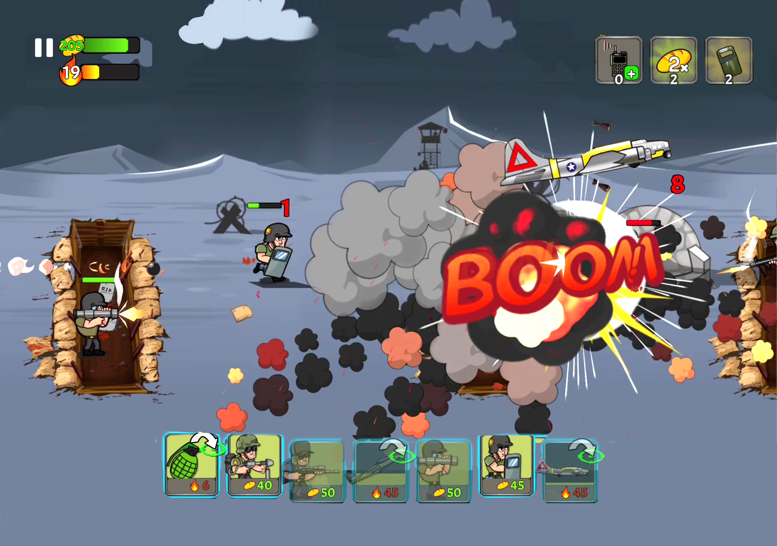 War Strategy Game: RTS WW2 Game Screenshot