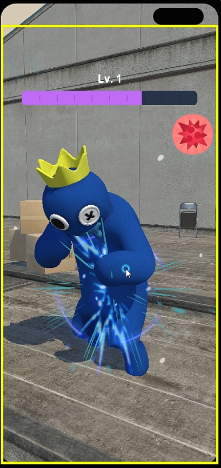 Screenshot 1 of 觸摸怪物：藍色 1.100.8
