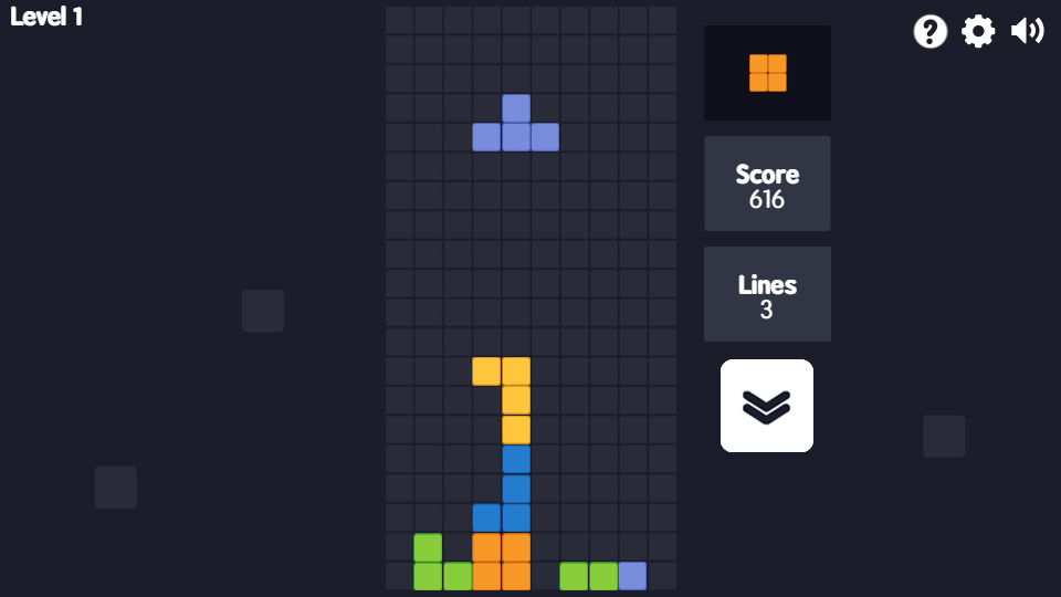 Trixology Game Tetris Game Screenshot