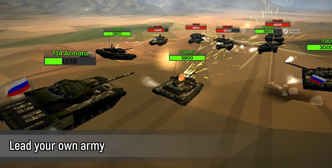 Screenshot of Poly Tank 2 : Battle war games