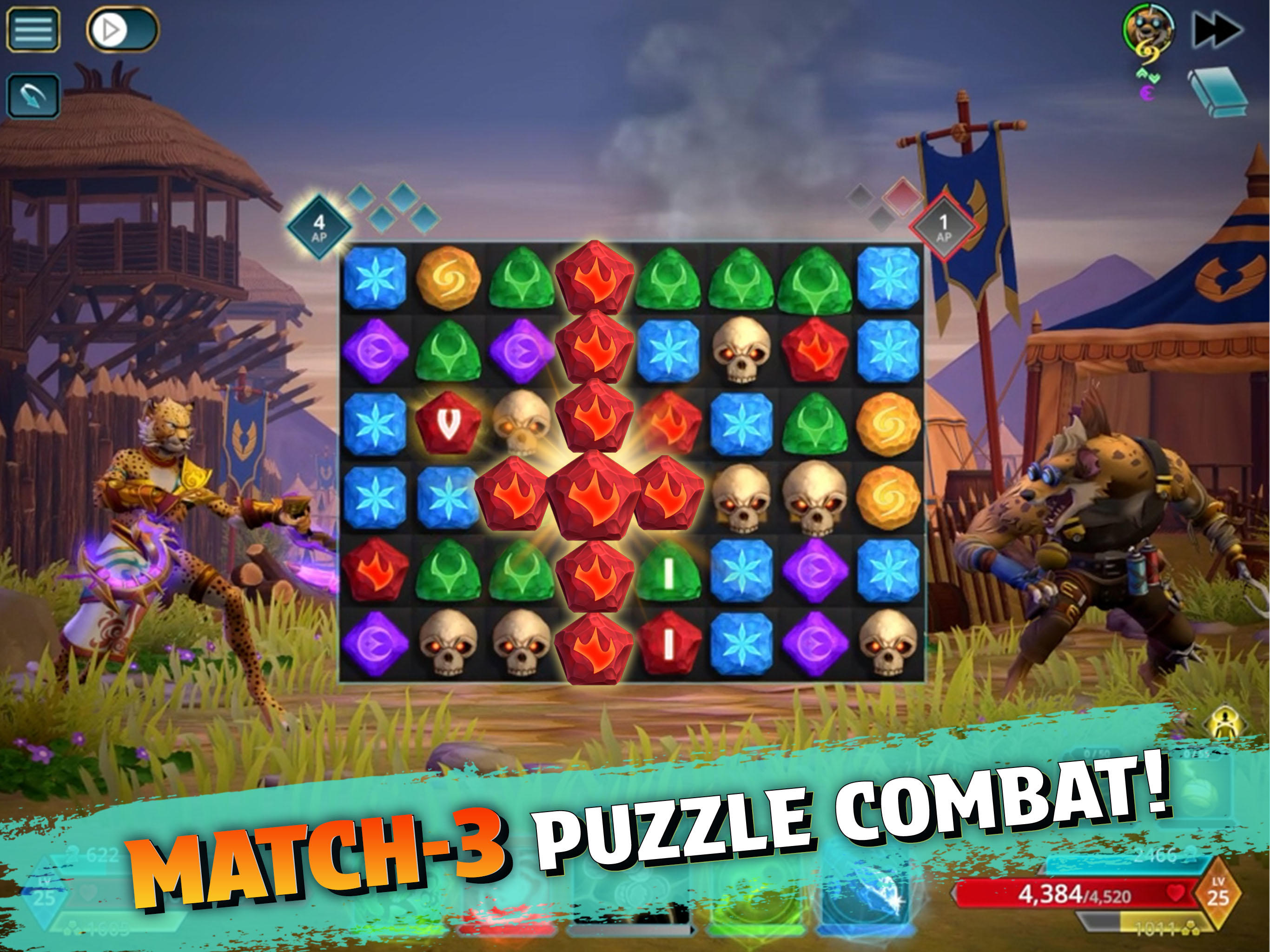 Puzzle Quest 3: RPG Adventure Game Screenshot