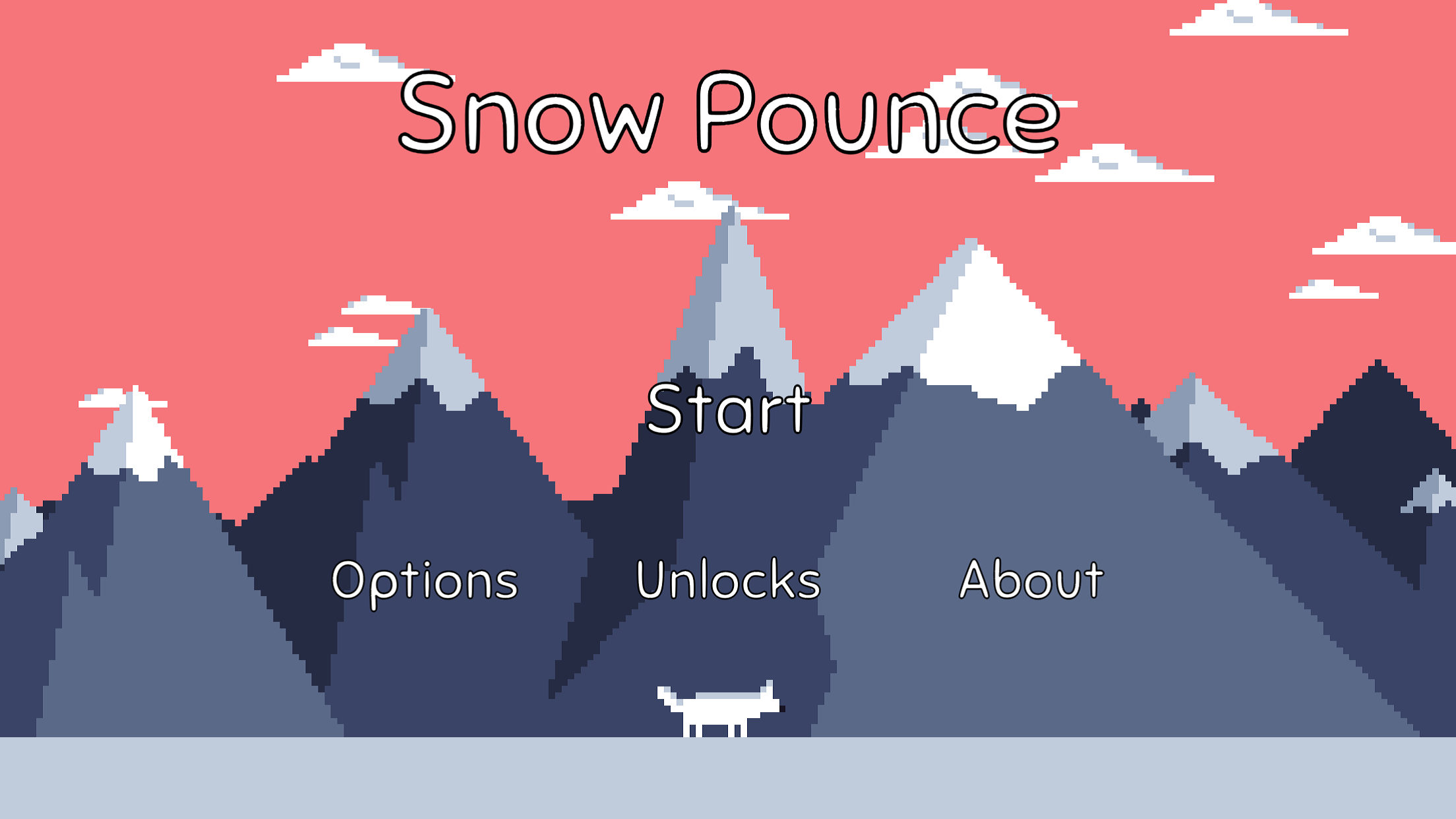 Screenshot of Snow Pounce