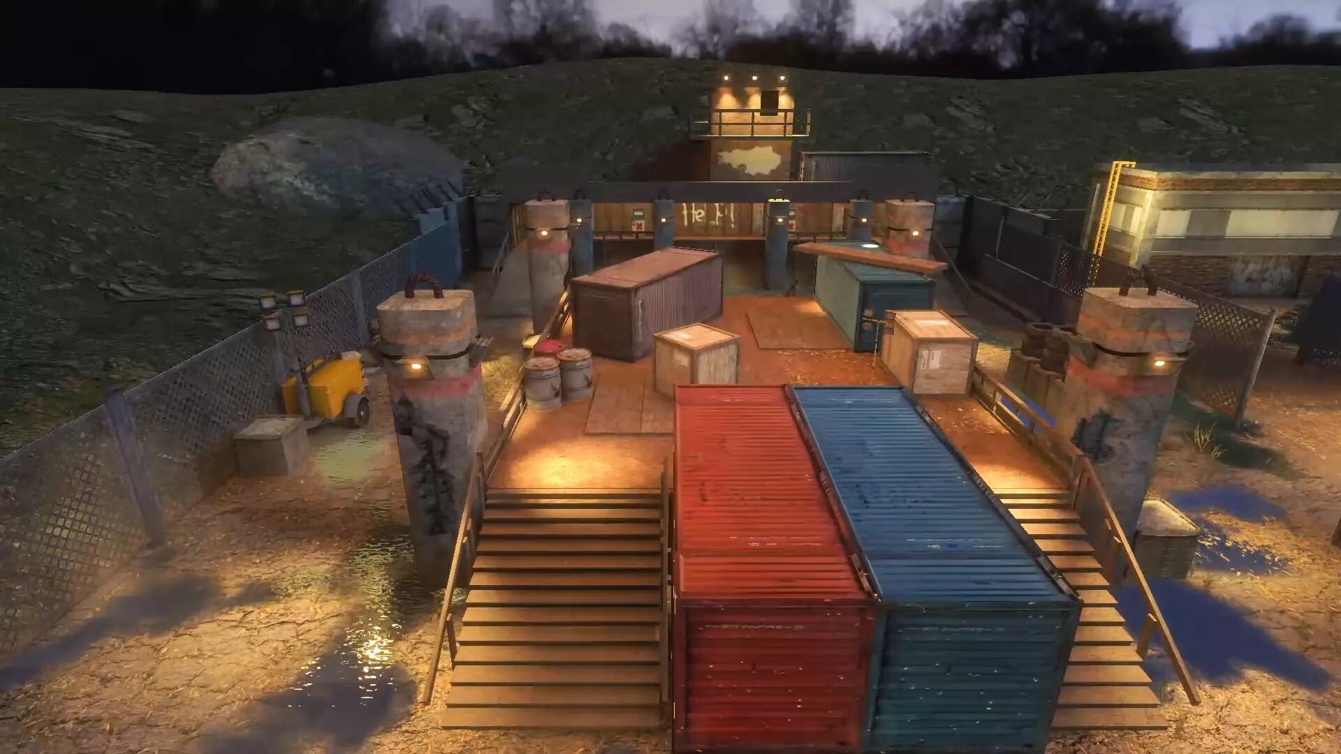 Hidden FPS Shooting Top-Down 3D Game Screenshot