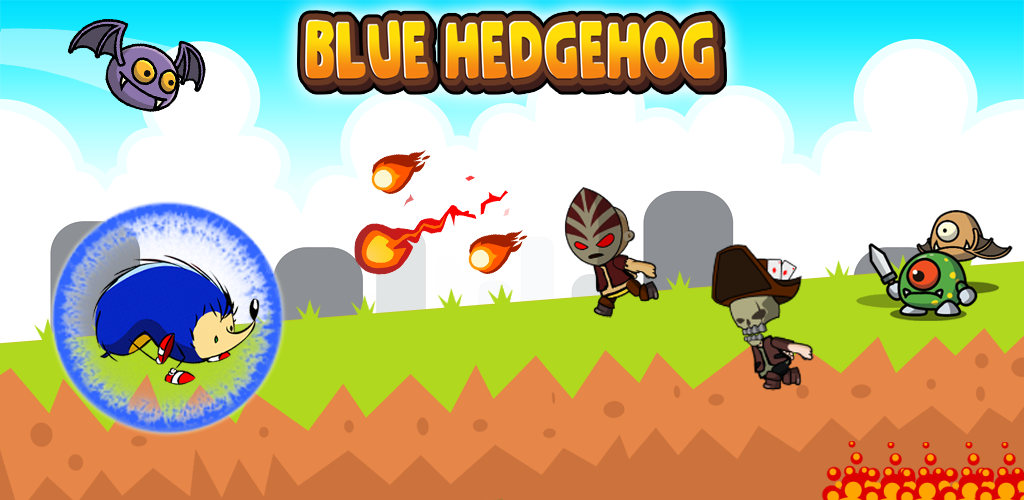 Banner of Blue Hedgehog អ្នករត់ល្បឿន 1.8